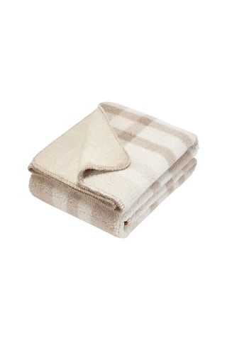 Plaid - Beige e taupe - 150 x 200 cm