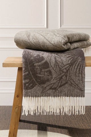 Plaid Ariel - Taupe - 130 x 180 cm