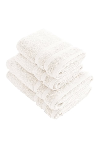 4 asciugamani - Bianco