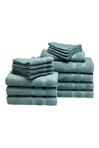 Set bagno Vague - Verde bottiglia