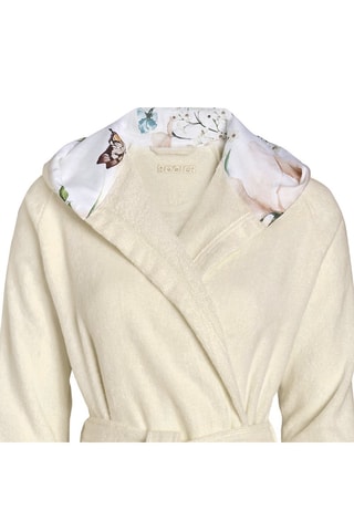 Accappatoio con cappuccio Dutch Flower - Vaniglia