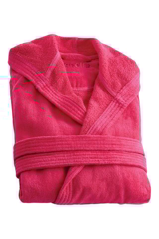 Accappatoio con Cappuccio - Fucsia