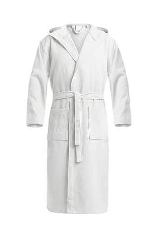 Accappatoio con cappuccio - Bianco