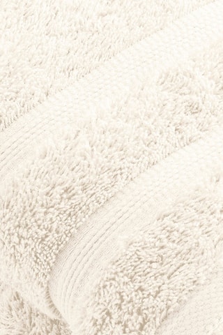 2 asciugamani Vague - Avorio - 50 x 100 cm