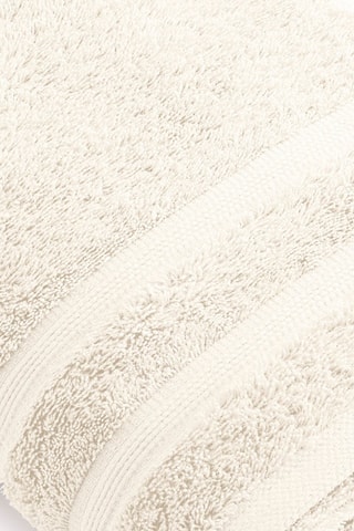 Telo bagno Vague - Avorio - 100 x 150 cm