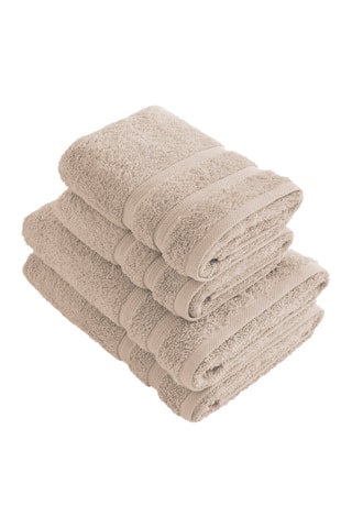 4 asciugamani - Taupe