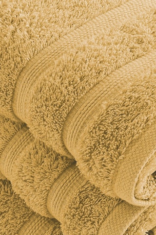 4 asciugamani - Senape