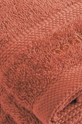 4 Asciugamani Ospite - Terracotta - 30 x 30 cm