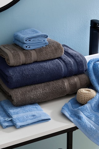 4 asciugamani ospite - Taupe - 30 x 30 cm