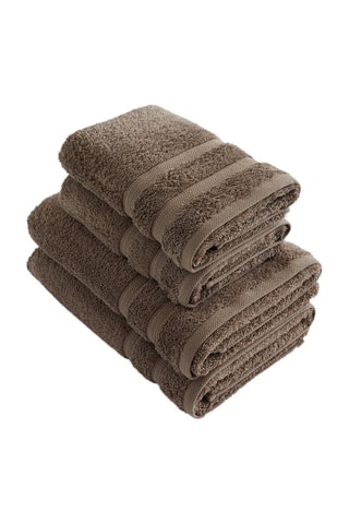 4 asciugamani - Taupe