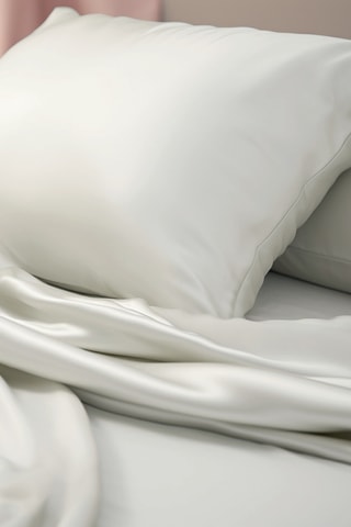 Federa in seta - Bianco