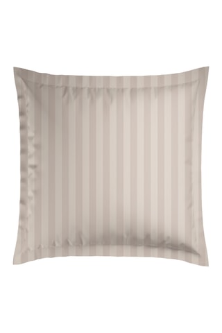 Fronha reversível em cetim de algodão 80 fios/cm² - Toupeira - 80 x 80 cm