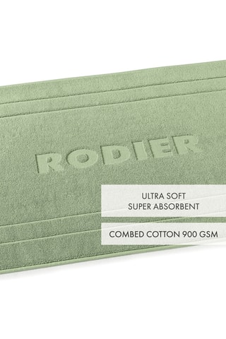 Tappetino bagno - Verde chiaro - 60 x 100 cm