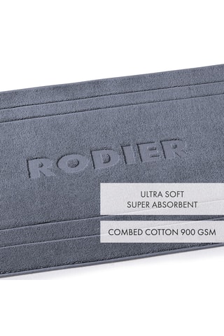 Tappetino bagno - Blu-grigio - 60 x 100 cm