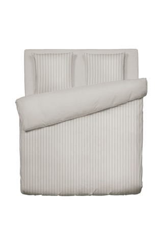 Conjunto de edredão em cetim de algodão 80 fios/cm² - Toupeira e cru