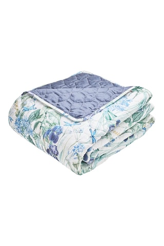 Copriletto in raso di cotone 80 fili/cm² - Bianco