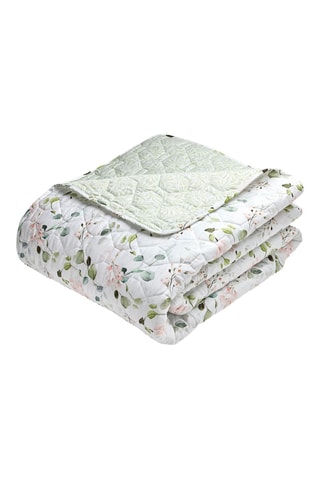 Colcha em cetim de algodão 80 fios/cm² - Branco