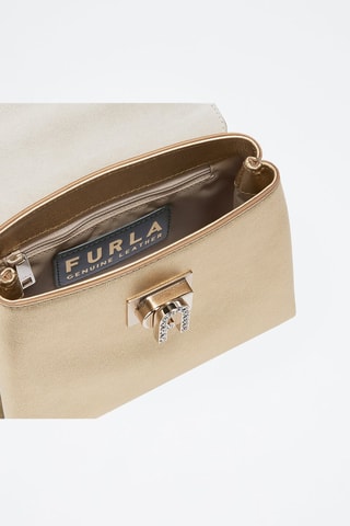 Sac à main en cuir Furla 1927 - Doré