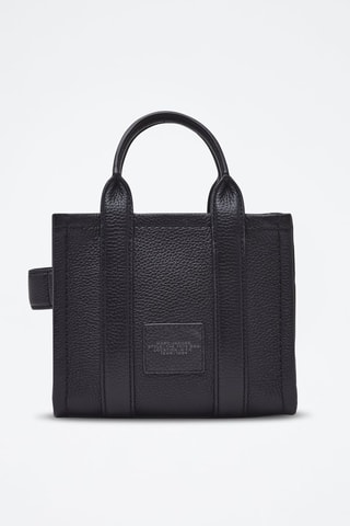 Borsa a mano in pelle The Crossbody Tote - Nero