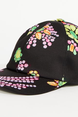 Cappellino Krystal - Nero e giallo