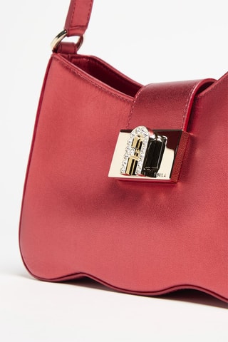 Sac porté épaule en cuir 1927- Rouge