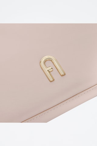 Sac bandoulière en cuir Furla Diamante - Rose