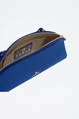 Sac bandoulière en cuir Furla Camelia - Bleu