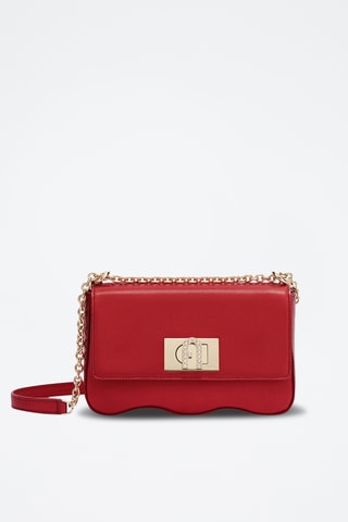 Sac bandoulière en cuir Furla 1927 - Rouge