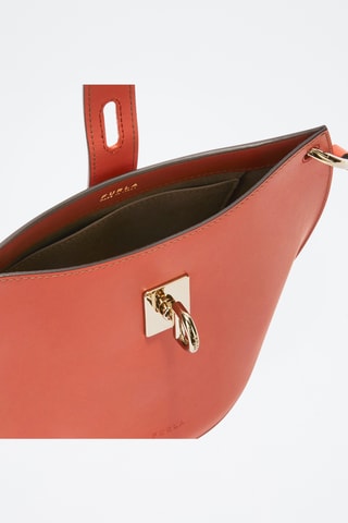 Sac bandoulière en cuir Unica Furla - Orange