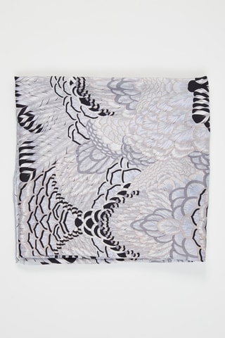 Foulard in seta Mantila - Bianco