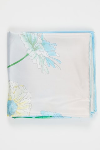 Foulard in seta Lolly - Verde chiaro e giallo