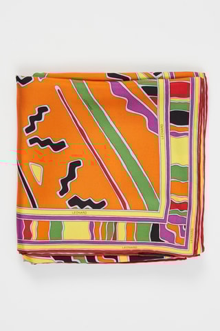 Foulard in seta Ken - Arancione