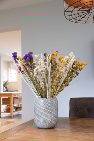 Bouquet séché - 55 cm - Coloris aléatoire