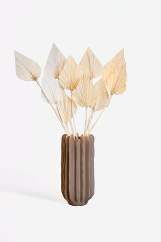 Bouquet de 10 fleurs séchées - 40 à 50 cm - Coloris aléatoire