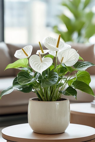 Anthurium "Langue de feu'' - 40 à 55 cm