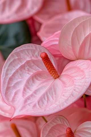 Anthurium "Langue de feu'' - 40 à 55 cm