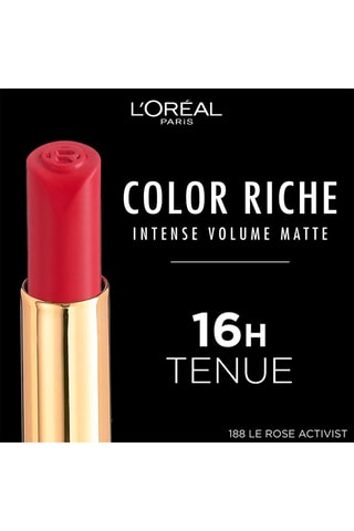 Pintalabios Color Riche Intense Volume Matte - N.º 188 Le rose activist - 1,8 g
