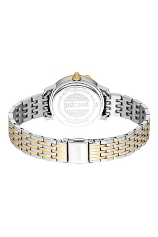 Montre à quartz en acier - Argenté et doré