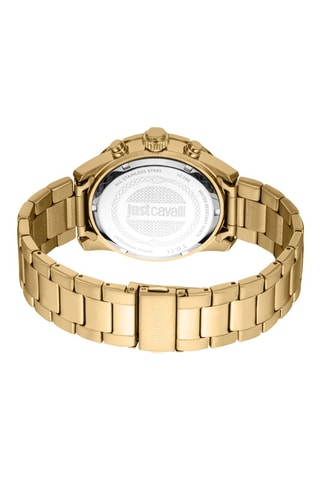 Montre en acier inoxydable - Chronographe - Doré