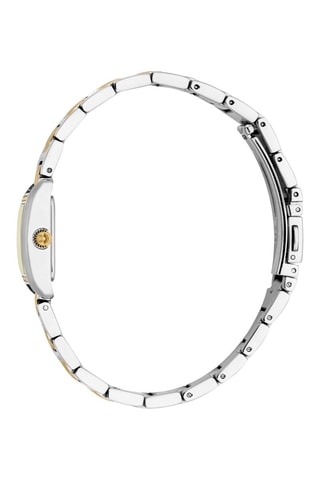 Montre à quartz en acier - Argenté et doré