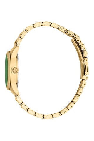 Montre à quartz en acier sertie de cristaux tchèques