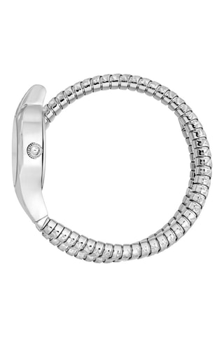 Montre à quartz en acier et cristaux tchèques - Argenté