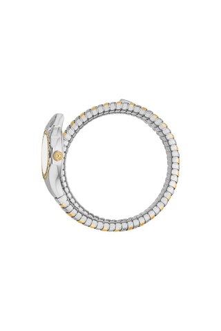 Orologio al quarzo in acciaio e cristalli cechi Vita - Argentato e dorato 