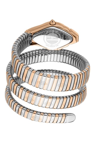 Orologio al quarzo in acciaio - Argentato e dorato rosa