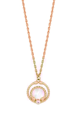 Collier - Doré rose