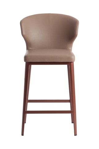 Tabouret - Beige et marron