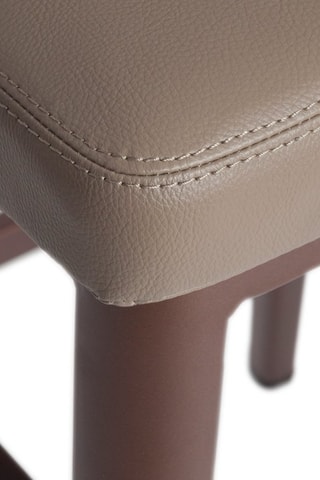 Tabouret - Beige et marron