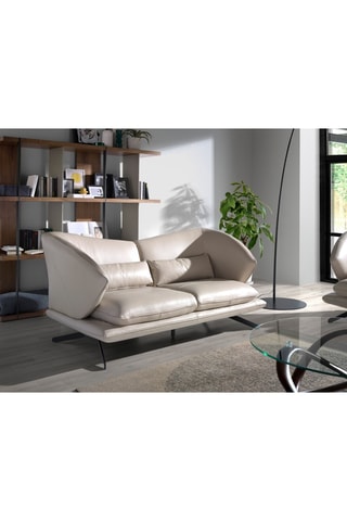 Canapé en cuir - Gris