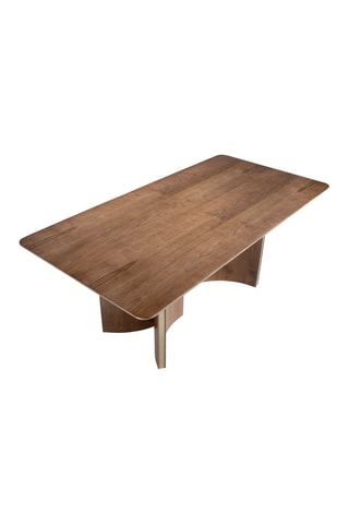 Table à manger en noyer - 200 x 76 x 100 cm