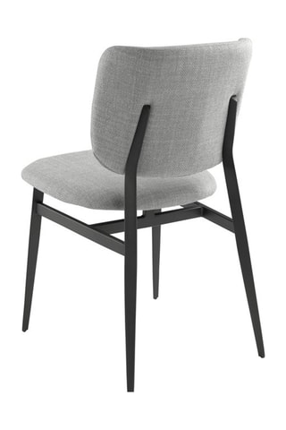 2 chaises Gris et noir